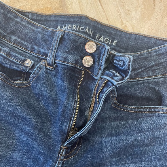 AE bootcut double button jeans - Picture 2 of 3